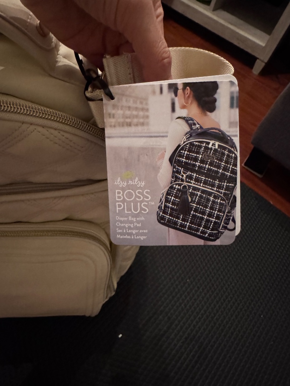 Itzy Ritzy Boss Plus Diaper Backpack - Picture 3 of 3